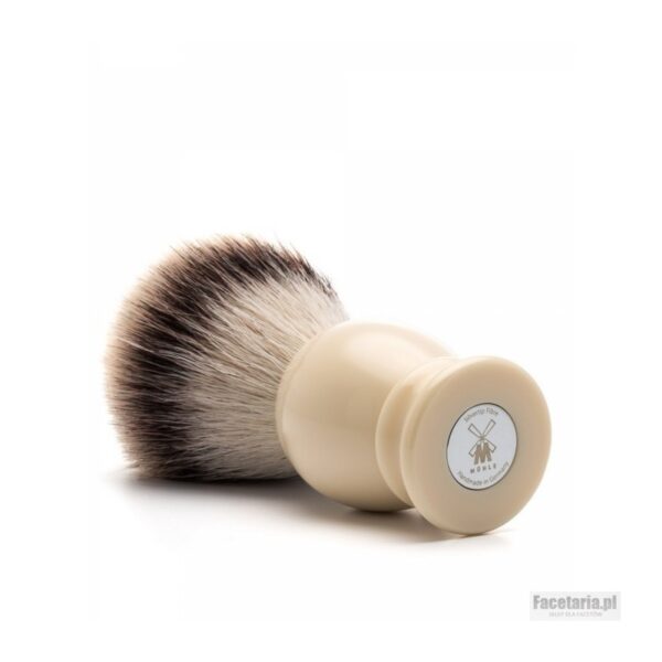 Muhle CLASSIC 31K257 pędzel do golenia syntetyk SILVERTIP FIBRES kremowy