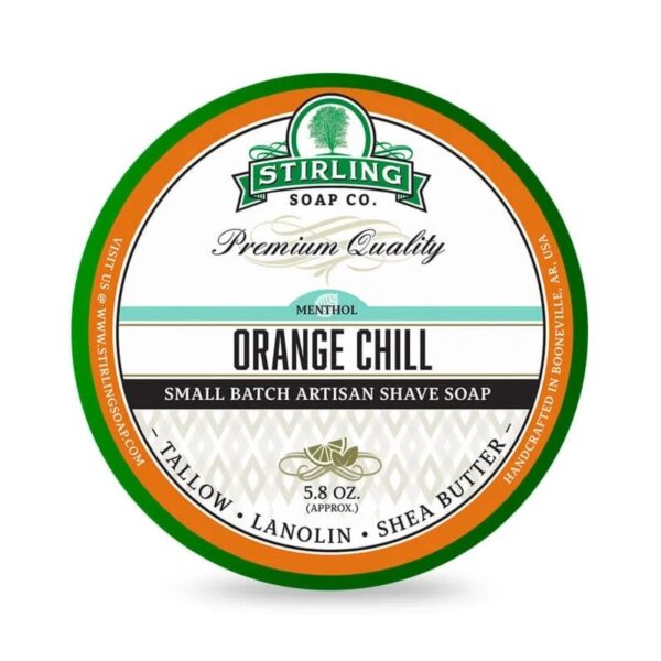 Stirling Orange Chill mydło do golenia w tyglu 170ml