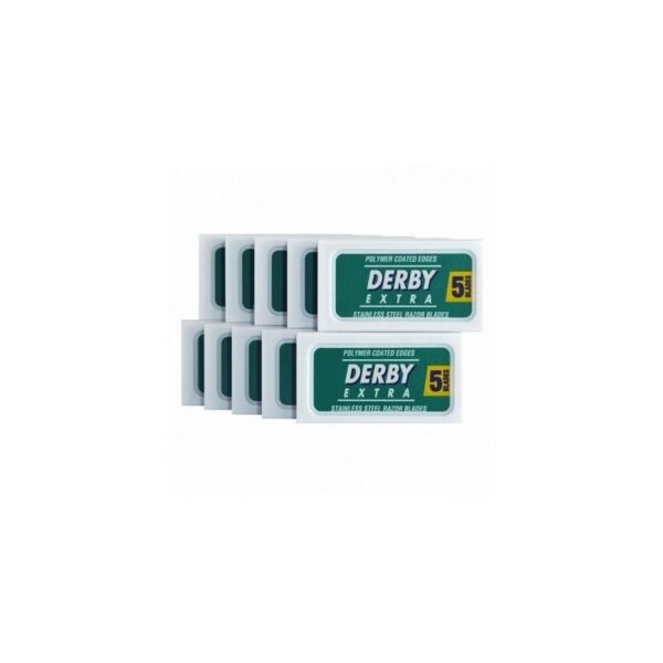 Żyletki Derby Extra (zielone) 50 sztuk