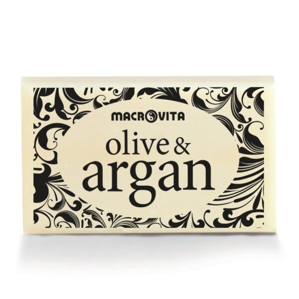 Macrovita Olive & Argan mydło z oliwą i olejkiem arganowym 50g