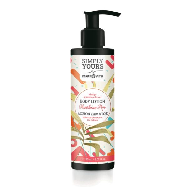 Macrovita balsam do ciała Sunshine Pop mango i kwiat passiflory 150ml
