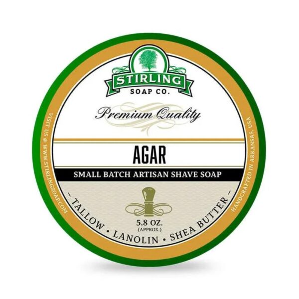 Stirling Agar mydło do golenia w tyglu 170ml