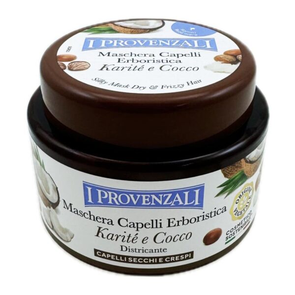 I Provenzali Coco Karite (Shea) maska do włosów 200ml (TYGIEL)