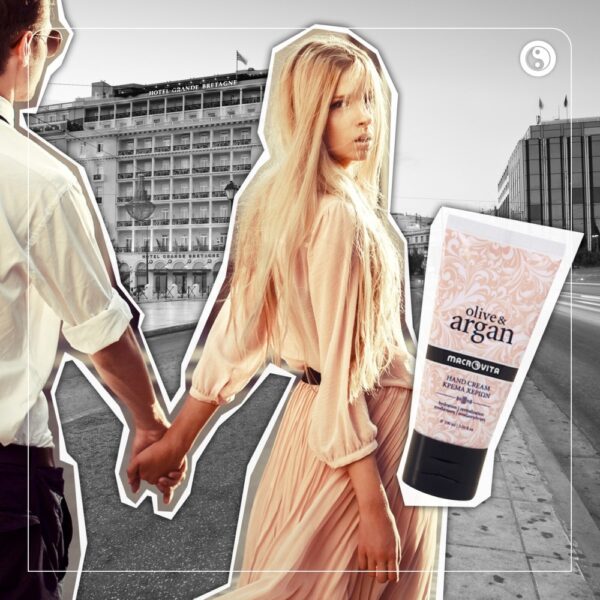 Macrovita Olive & Argan naturalny krem do dłoni niwelujący przebarwienia z bio-oliwą i olejkiem arganowym 100ml