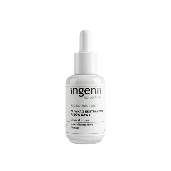 Oliwka z ekstraktem z fusów kawy - Ingenii up·ceutical SCG Extract Oil - 30 ml
