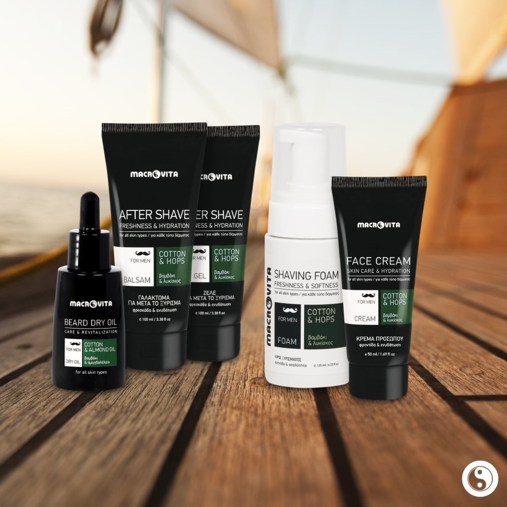 Macrovita naturalna pianka do golenia z bawełną i chmielem 125ml