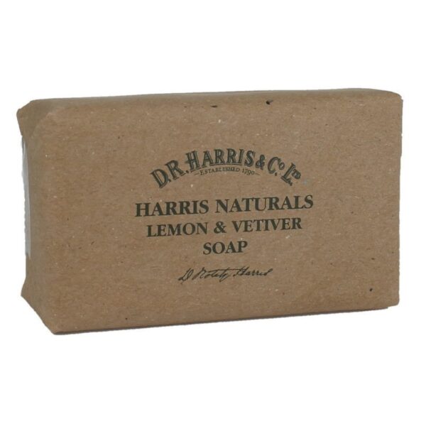 D.R.Harris LEMON and VETYVER Naturals mydło naturalne 200g