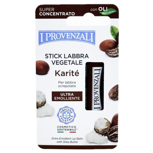 I Provenzali Shea (Karite) odżywczy balsam do ust sztyft 5,5ml