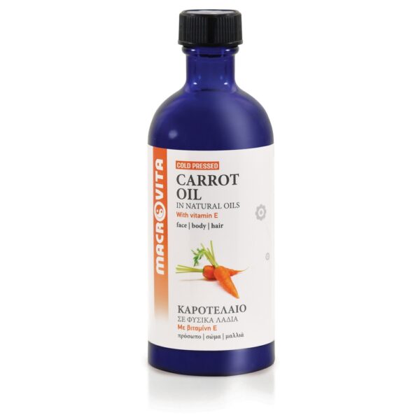 Macrovita Olejek z Marchwi w naturalnych olejach tłoczony na zimno z witaminą E 100ml