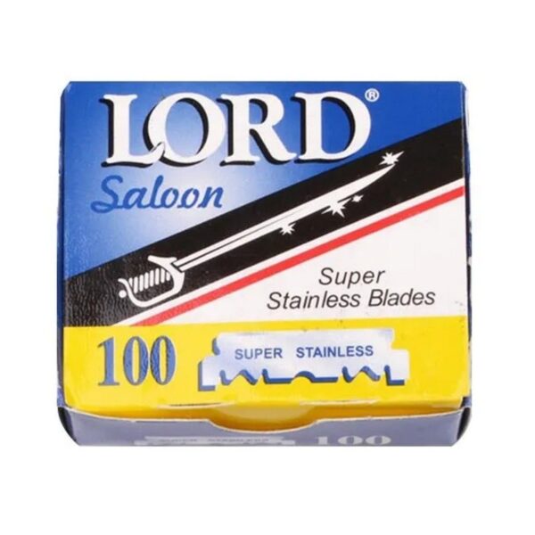 Połówki żyletek Lord Saloon Super Stainless 100 sztuk
