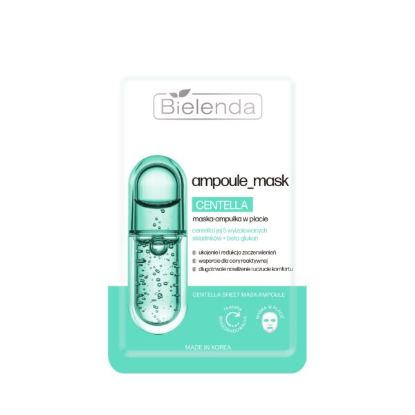 Bielenda Centella maska-ampułka w płacie