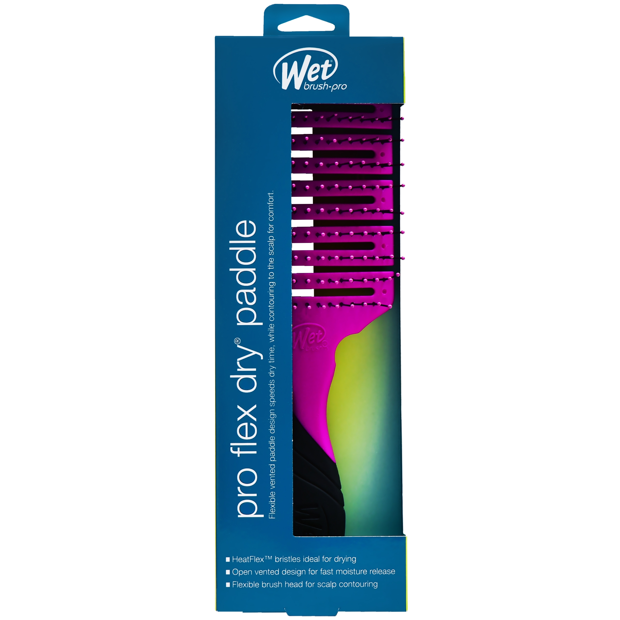 Wet Brush Pro Flex Dry Paddle Purple – szczotka do rozczesywania włosów Purple | Fioletowa