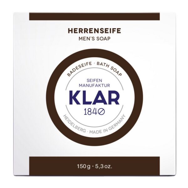 Klar Seifen Herren męskie mydło kąpielowe 150g