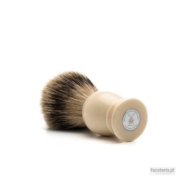 Muhle CLASSIC 93K257 pędzel do golenia borsuk SILVERTIP kremowy
