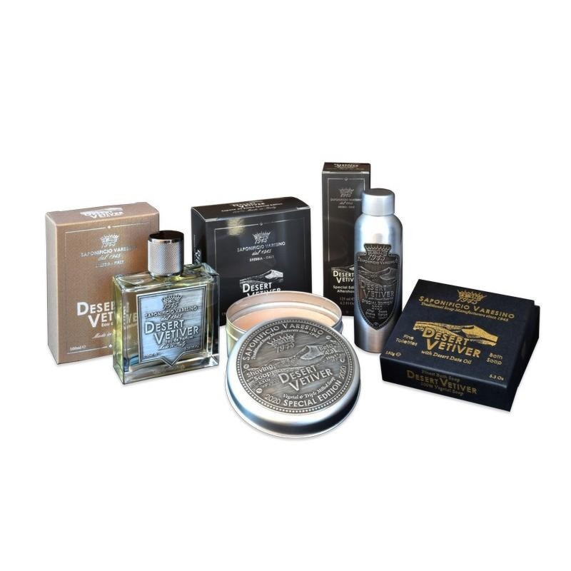 SAPONIFICIO VARESINO mydło do golenia Desert Vetiver Beta 4.3 w tyglu 150g