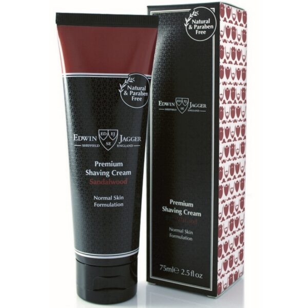 Edwin Jagger Premium SC DRZEWO SANDAŁOWE krem do golenia w tubce 75ml