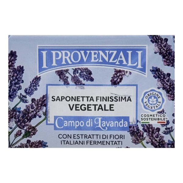 I Provenzali Lawendowe Pole mydło roślinne 100g (Campo di Lavanda)