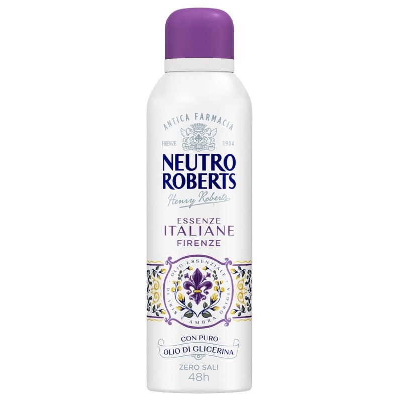 Neutro Roberts FIRENZE dezodorant spray (irys i szara ambra) 200ml