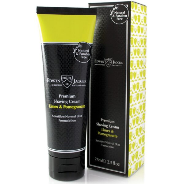 Edwin Jagger Premium SC LIMONKA i GRANAT krem do golenia w tubce 75ml
