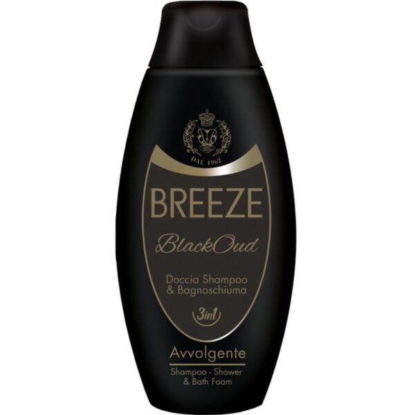 Breeze BLACK OUD 3w1 żel pod prysznic, szampon i kąpiel 400ml
