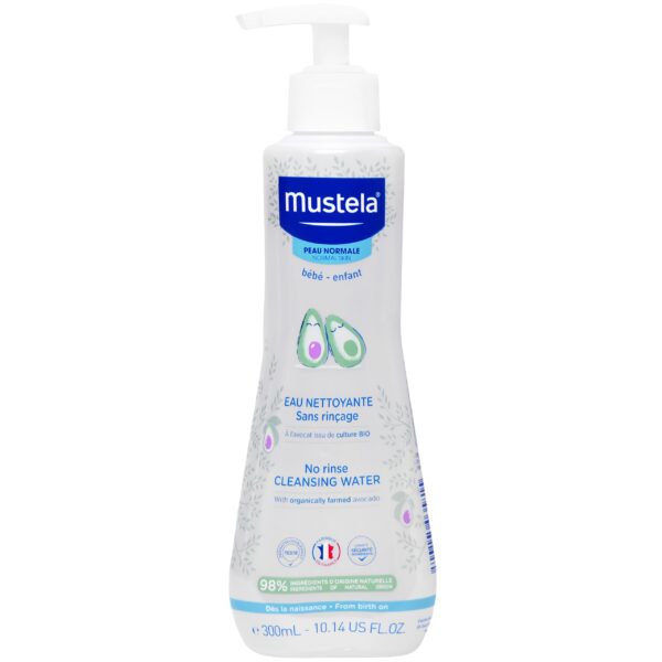 Mustela No Rinse Cleansing Water - woda oczyszczająca bez spłukiwania dla dzieci, 300ml