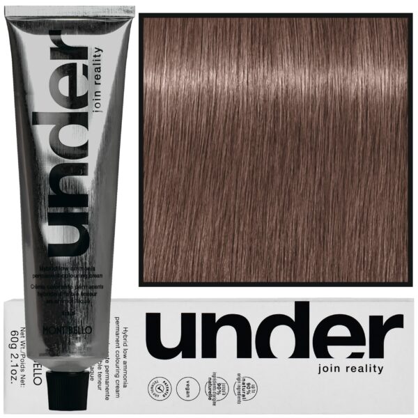 Montibello Under – profesjonalna farba do włosów, 60ml 6.0 / 6N | Naturalny Ciemny Blond