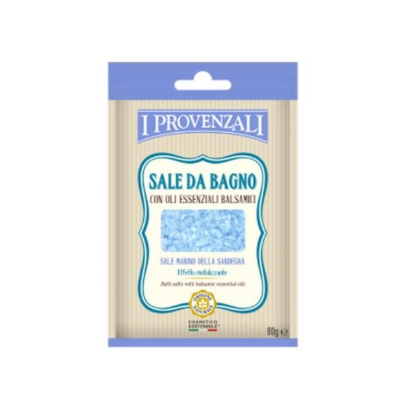 I Provenzali sardyńska sól morska do kąpieli (saszetka) 80g