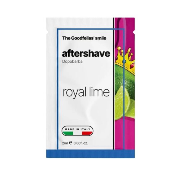 Goodfellas Smile TESTER SASZETKA Royal Lime Aftershave 2ml