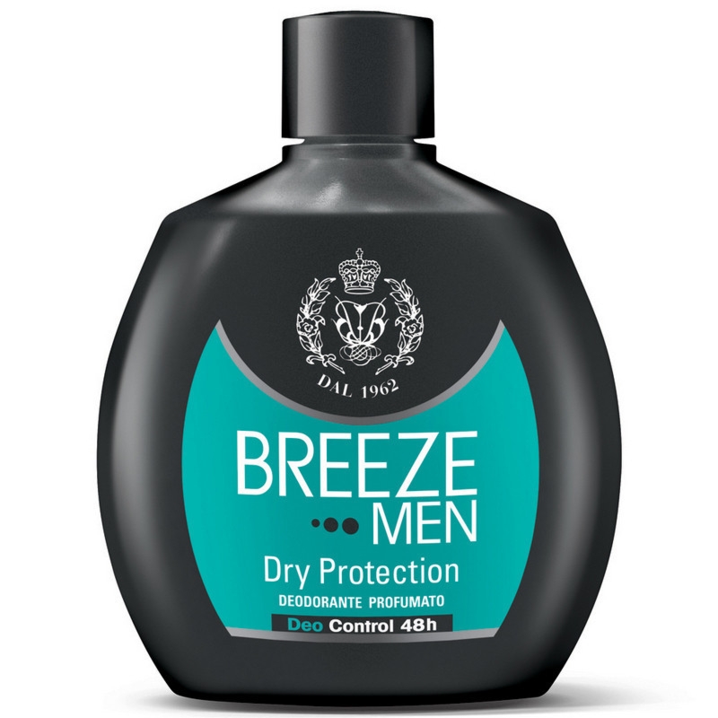 Breeze Men Dry Protection dezodorant No Gas Squeeze 100ml
