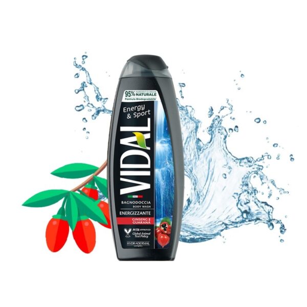 Vidal Energy Sport Body Wash do mycia ciała 500ml
