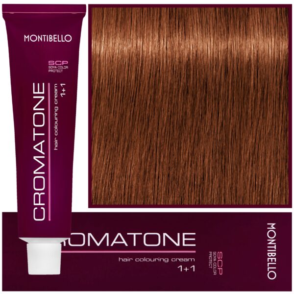 Montibello Cromatone - profesjonalna farba do trwałej koloryzacji, 60ml 8,43 | Jasny Miedziany Złoty Blond