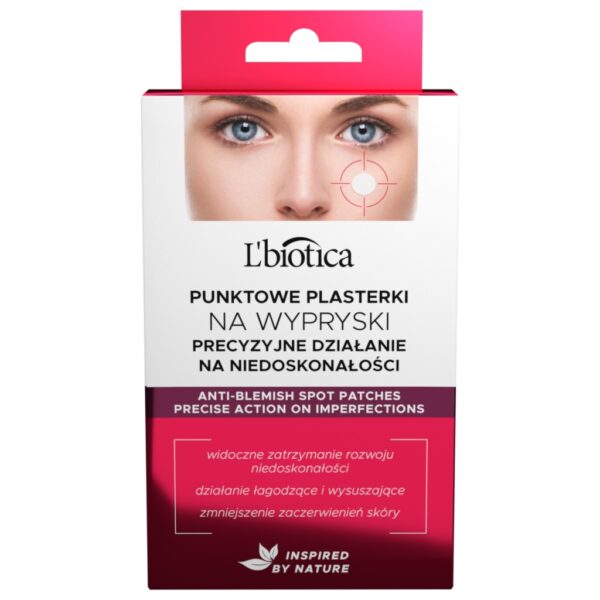 L'BIOTICA Punktowe plasterki na wypryski 36 szt.