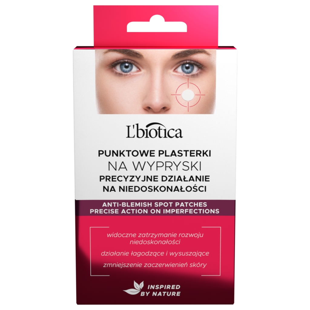 L'BIOTICA Punktowe plasterki na wypryski 36 szt.