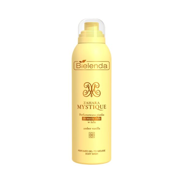Bielenda Perfumowana pianka do mycia ciała w żelu - amber vanilla