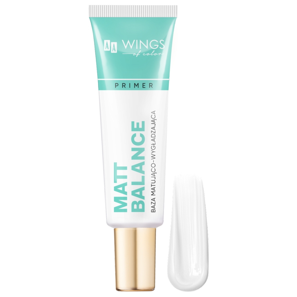 AA WINGS OF COLOR Primer Matt Balance Baza Matująco-Wygładzająca 30ml