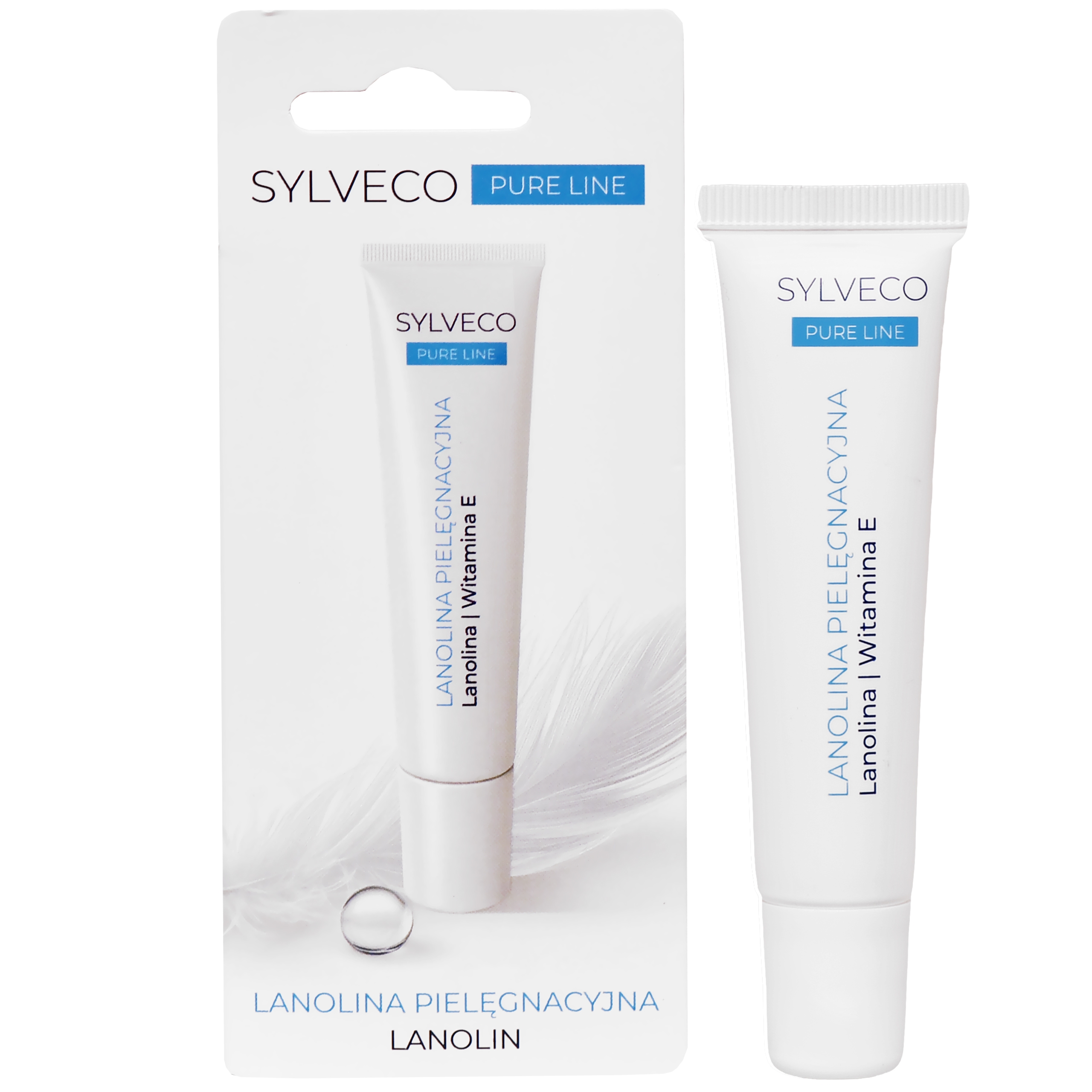 SYLVECO PURE LINE - ochronna lanolina do suchej i spierzchniętej skóry, 15ml