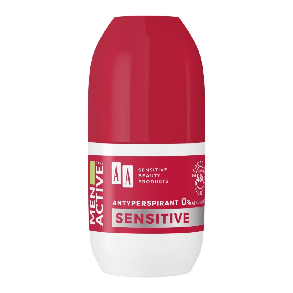 AA Men Active Care Antyperspirant roll-on sensitive 50 ml