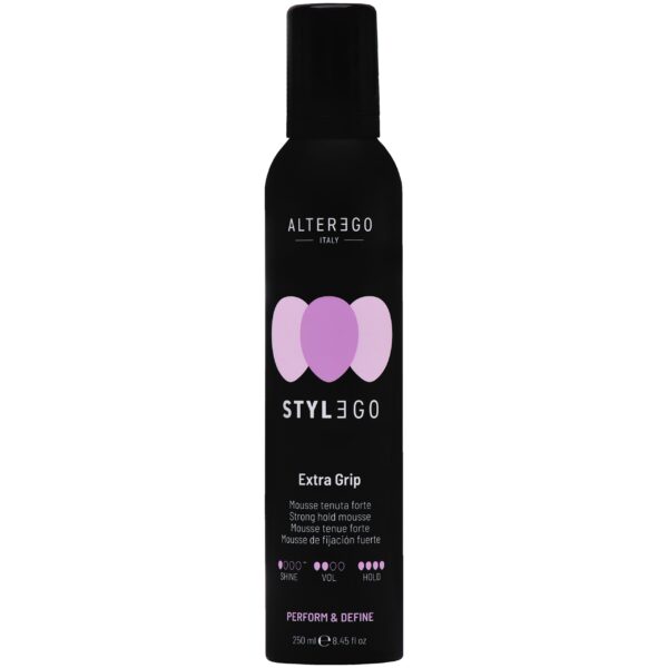 Alter Ego StylEgo Extra Grip Mousse – pianka do stylizacji o mocnym utrwaleniu, 250 ml