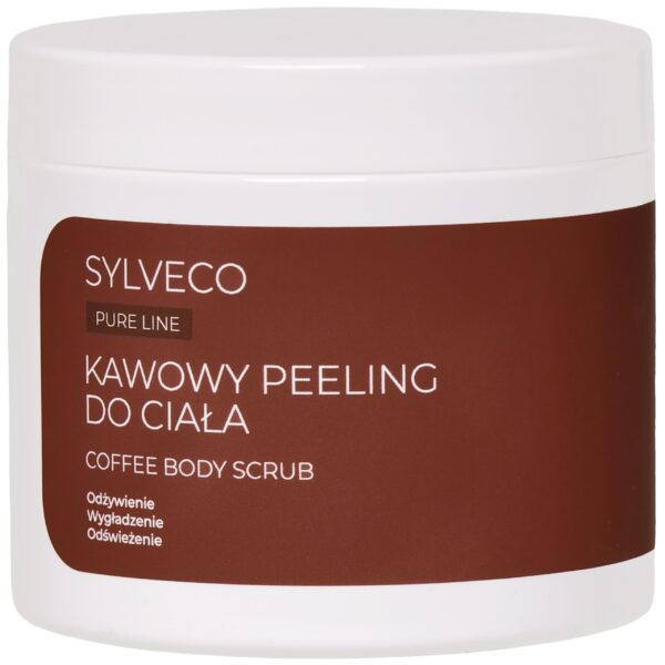 SYLVECO PURE Kawowy peeling do ciała - złuszczająco-wygładzający peeling do ciała, 400g
