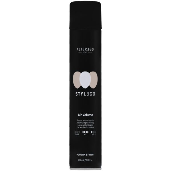 Alter Ego StylEgo Air Volume Volumizing Hairspray – lekki lakier do włosów cienkich, 500 ml