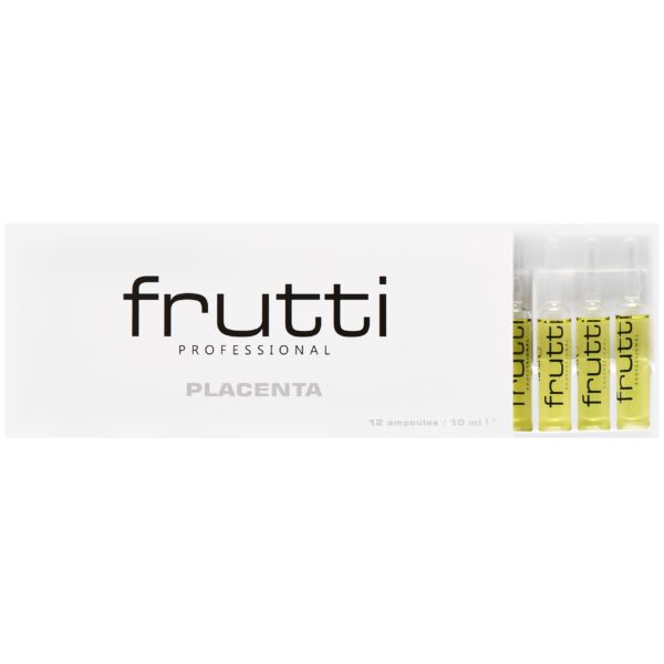 Frutti Placenta - odżywcze ampułki do włosów z proteinami, 12x10ml