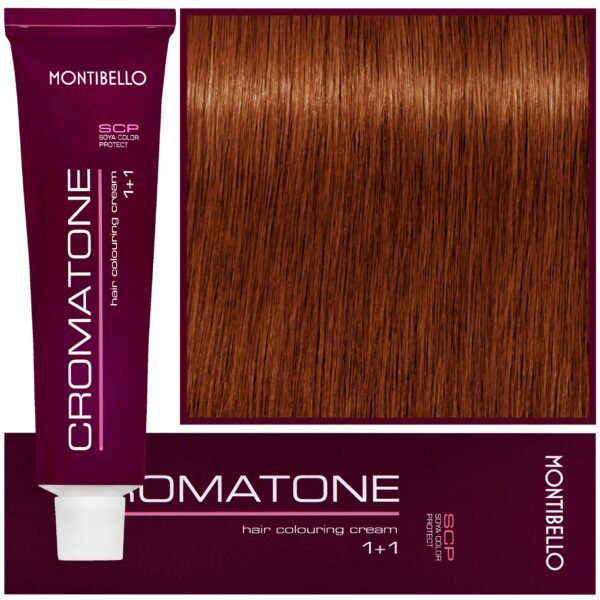 Montibello Cromatone - profesjonalna farba do trwałej koloryzacji, 60ml 8,4 | Jasny Miedziany Blond