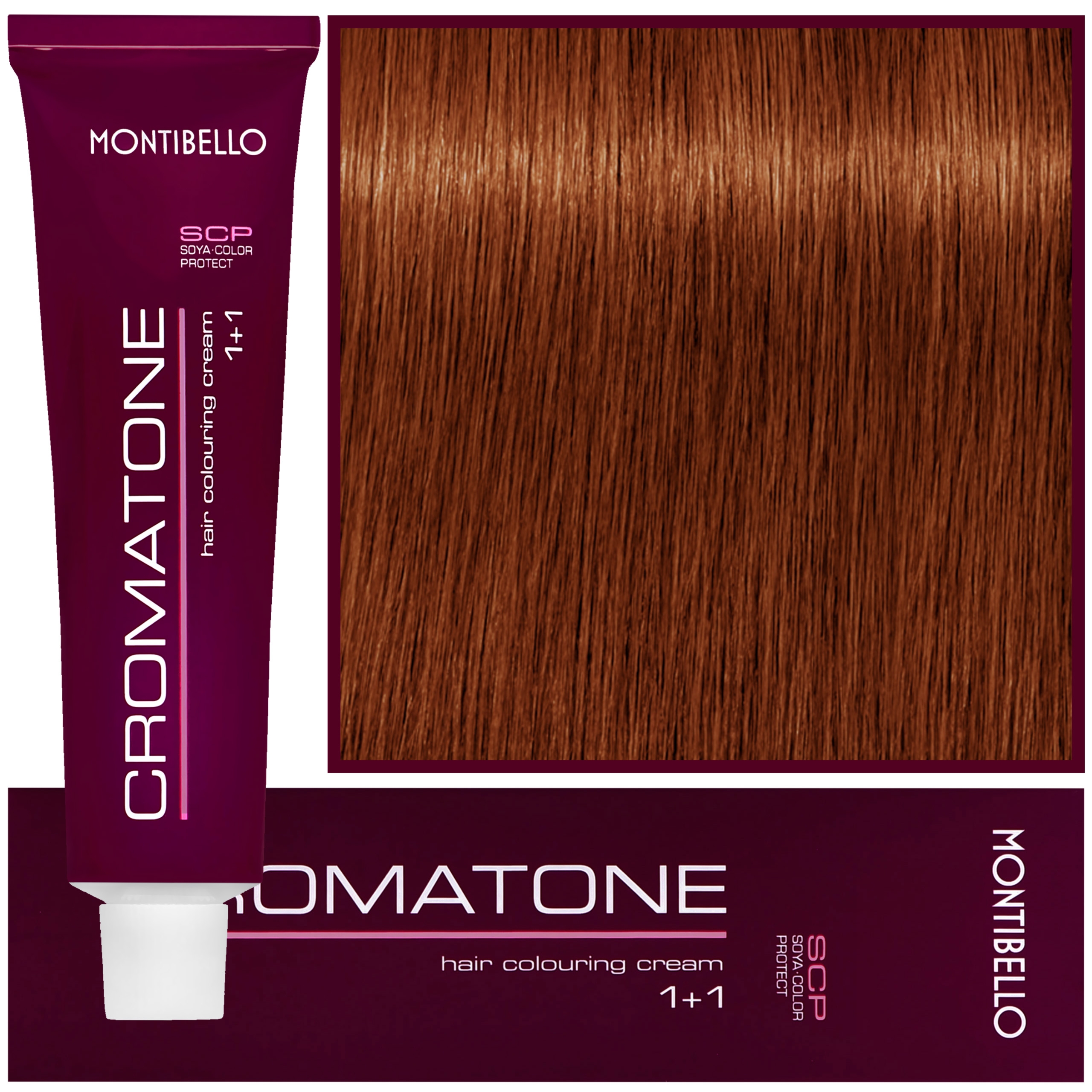 Montibello Cromatone - profesjonalna farba do trwałej koloryzacji, 60ml 8,4 | Jasny Miedziany Blond