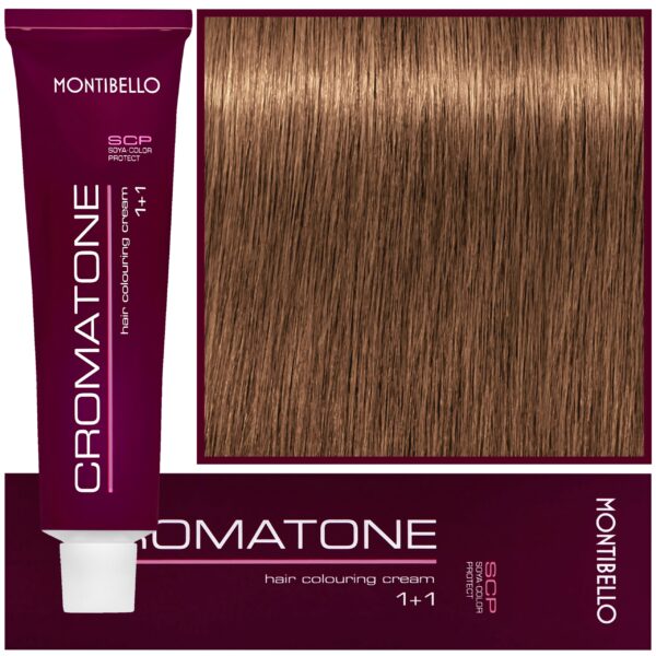 Montibello Cromatone - profesjonalna farba do trwałej koloryzacji, 60ml 8,31 | Jasny Złoty Popielaty Blond