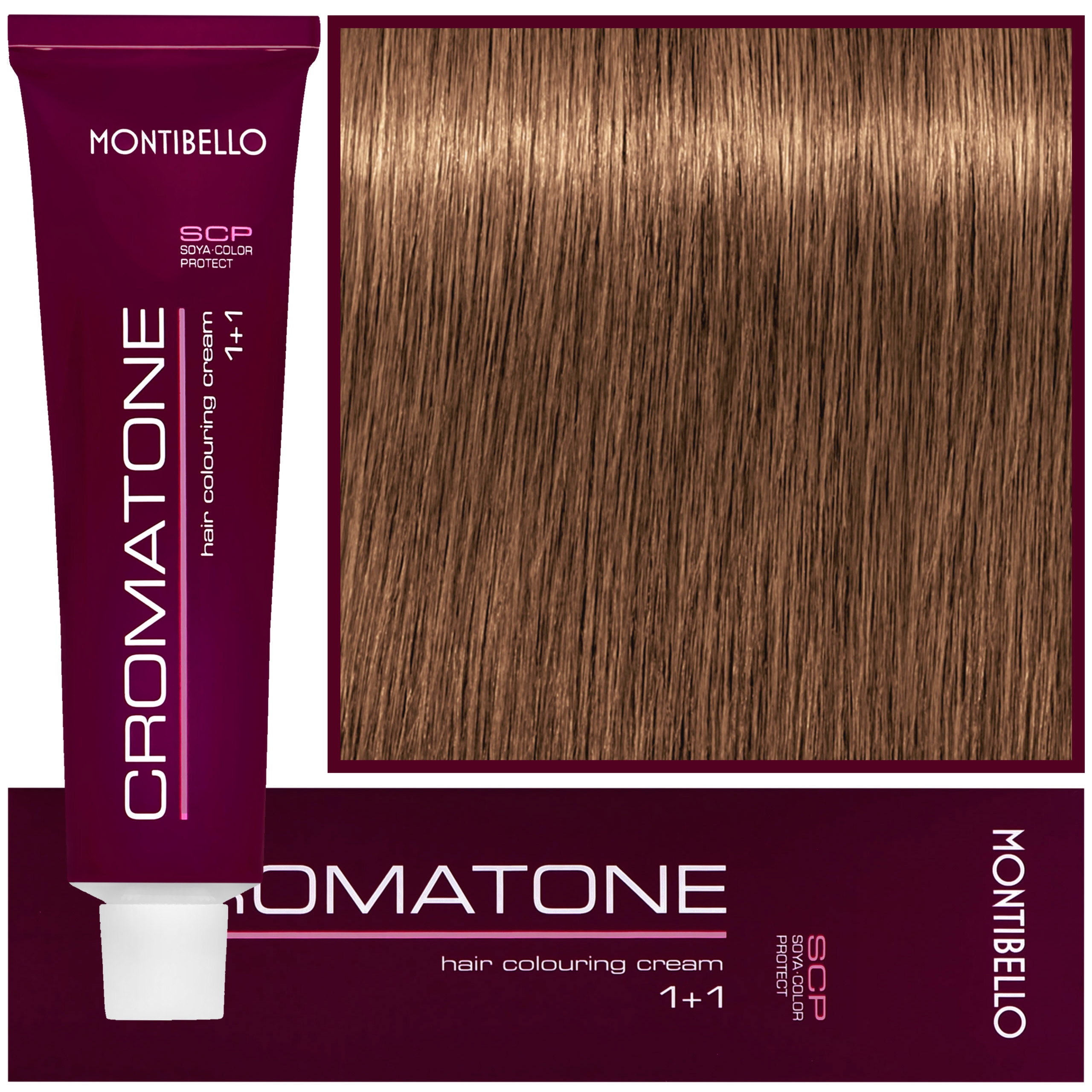 Montibello Cromatone - profesjonalna farba do trwałej koloryzacji, 60ml 8,31 | Jasny Złoty Popielaty Blond