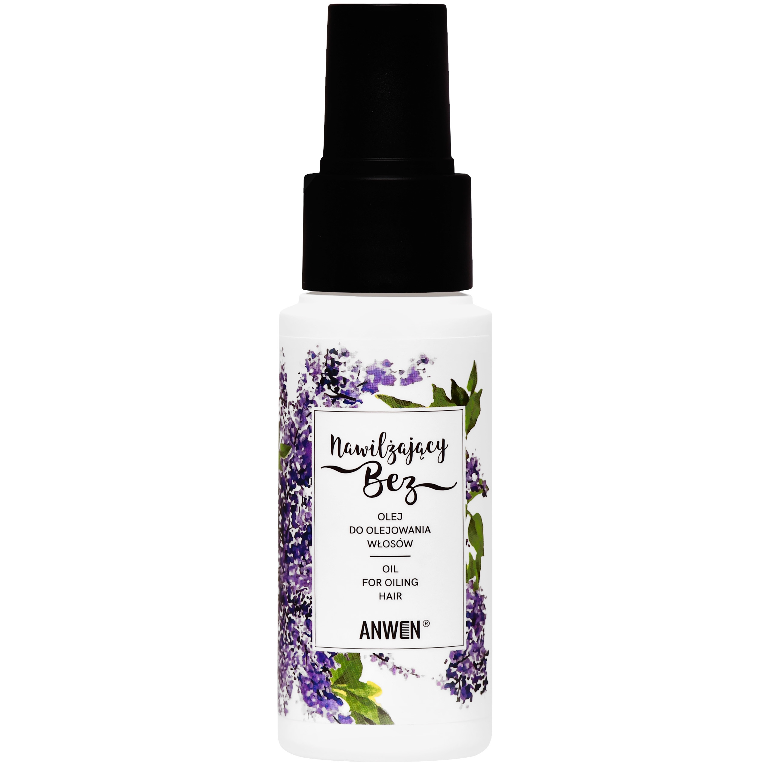 Anwen Olej Nawilżający Bez – olej do pielęgnacji włosów, 50ml