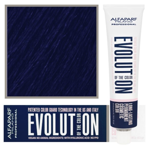Alfaparf Evolution - wegańska farba do koloryzacji włosów, 60ml 7000 | Niebieski