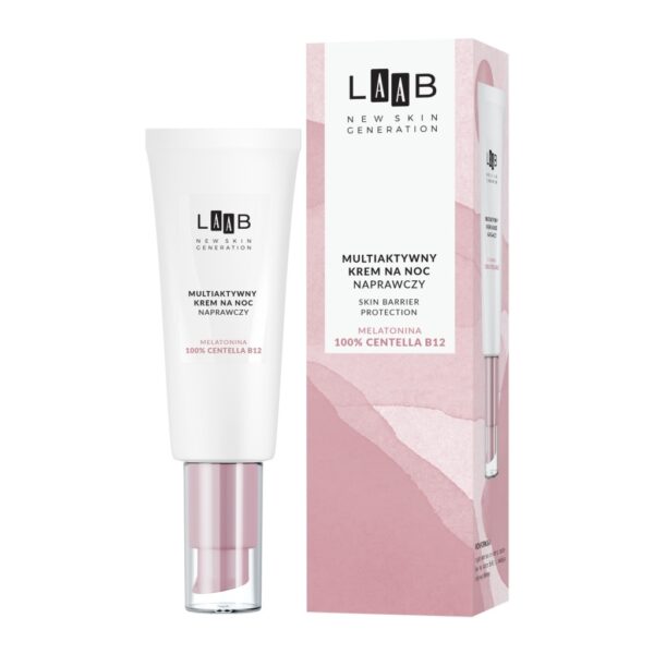 AA LAAB 100% CENTELLA B12 Multiaktywny krem na noc naprawczy 40 ml