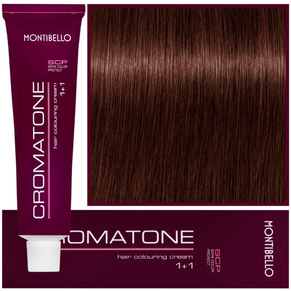 Montibello Cromatone - profesjonalna farba do trwałej koloryzacji, 60ml 6,64 | Ciemny Brązowy Miedziany Blond