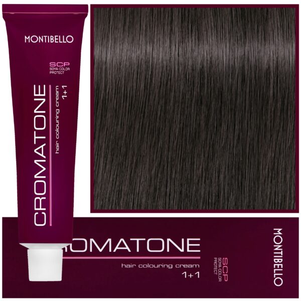 Montibello Cromatone - profesjonalna farba do trwałej koloryzacji, 60ml 7,11 | Średni Intensywny Popielaty Blond